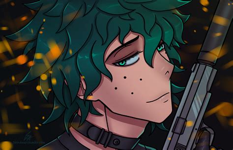 Deku By Sirinanari On Deviantart In 2022 Villain Deku Anime Twitter