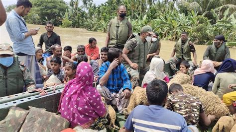 Assam Flood Situation Continues To Remain Grim Over 662 Lakh Affected