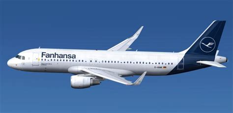 Fs Fsx Lufthansa Fanhansa Airbus A D Aiwk Fs