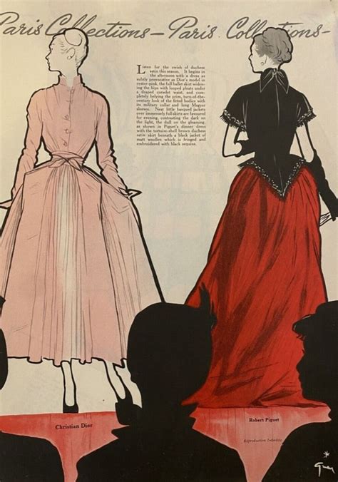 Robert Piguet Collection Haute Couture Automne Hiver 1947 48 En 2024