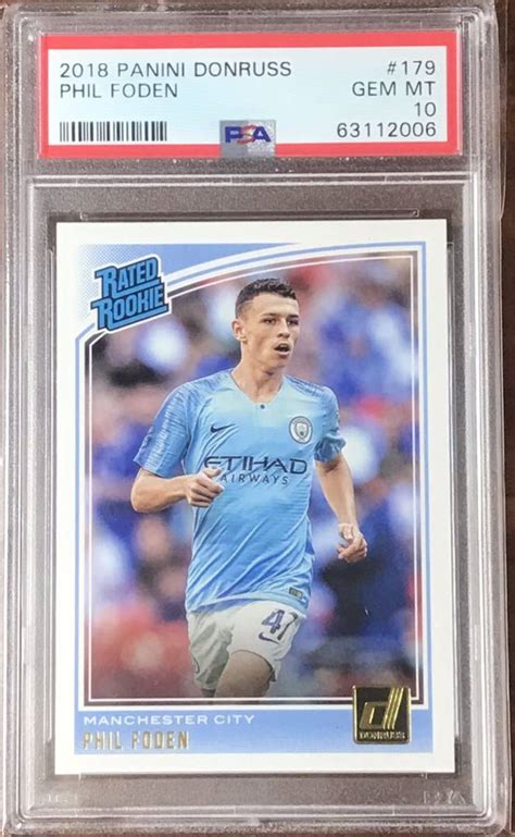 Yahoo Psa Gem Mt Phil Foden Panini Don