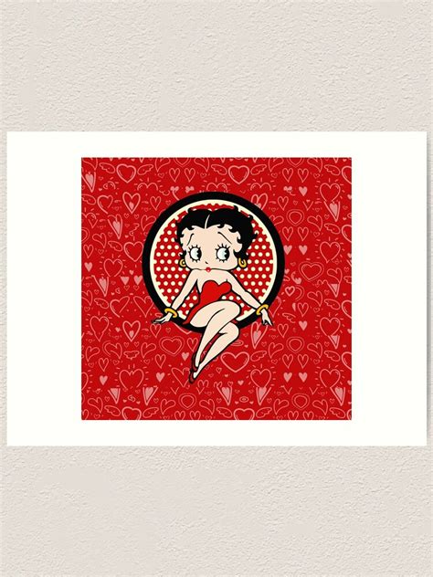 Betty Boop Collage Red Betty Boop Betty Boop Dufflebag 2022 Betty