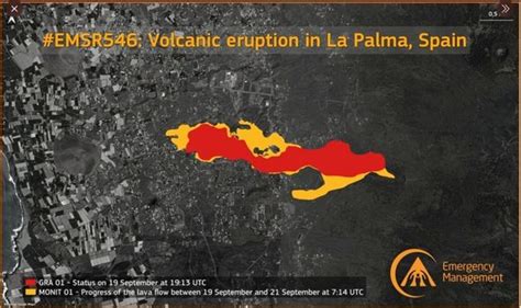 La Palma volcano staggering spread of lava mapped | World | News ...