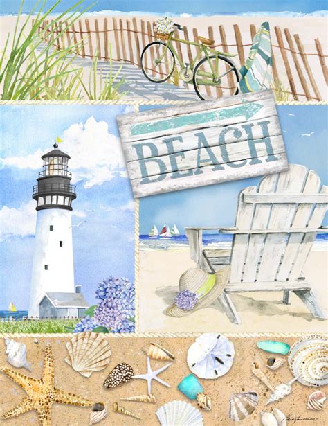 Coastal Collage Pieces Heritage Puzzles Puzzle Warehouse