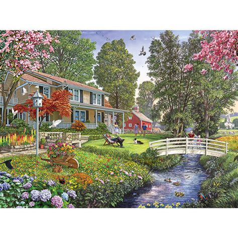 Peaceful Sunday 500 Piece Jigsaw Puzzle Spilsbury