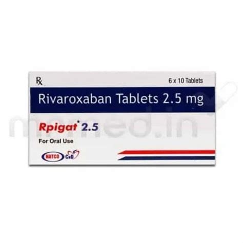 Rivaroxaban 20 Mg Tabs At Rs 120box Ixarola In Thane Id 2852551594873