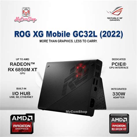 Jual Rog Xg Mobile Gc L Amd Radeon Rx M Xt With Rog X Z X