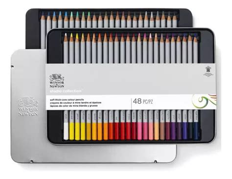 Estojo L Pis Aquarel Vel Winsor Newton Cores Frete Gr Tis