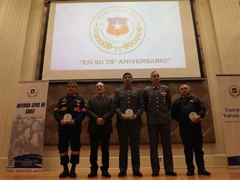 Ceremonia Septuagésimo Octavo Aniversario De La Defensa Civil De Chile