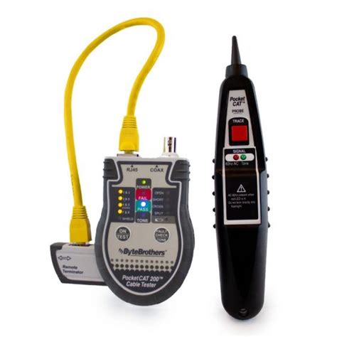 Web Triplett Pocket Cat Lan Tester For Rj Cat And Coax