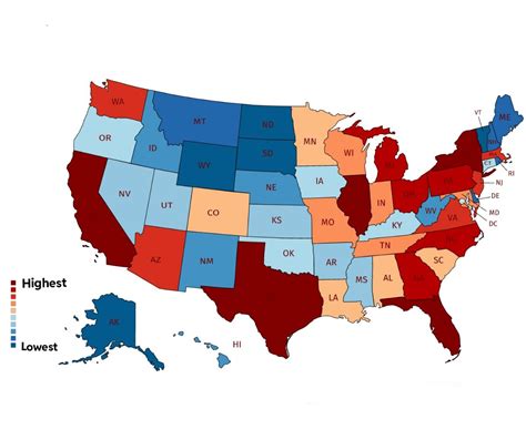 Us States By Population Jacksucksatgeography