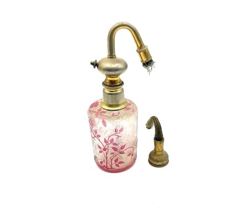 Frasco De Perfume Baccarat Cristal Eglantier Art Nouveau Antigo Pernes