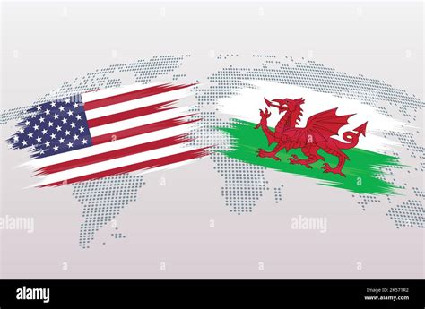 Usa goal world cup vs wales Stock Vector Images - Alamy