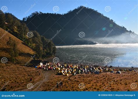 Ranu Kumbolo Is A Lake Located In The Bromo Tengger Semeru National