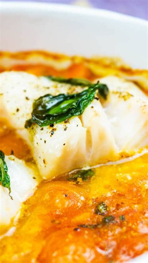 Tomato & Basil Baked Cod Loin | Recipe | Cod loin recipes, Baked cod ...