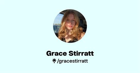 Grace Stirratt Instagram Tiktok Linktree