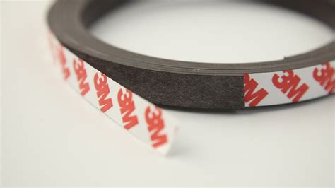 Custom Flexible Magnet Strip Self Adhesive Strong Magnetic Rubber