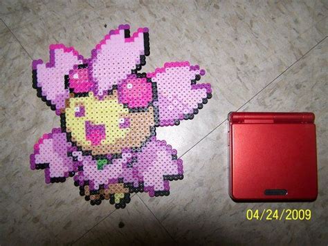 Cherrim By Cristiaso On DeviantART Pokemon Perler Beads Hama Beads