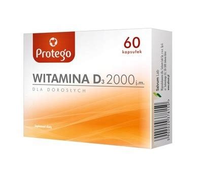 Protego Witamina D3 2000 j m Dla Dorosłych 60kaps 14576445020 Allegro pl