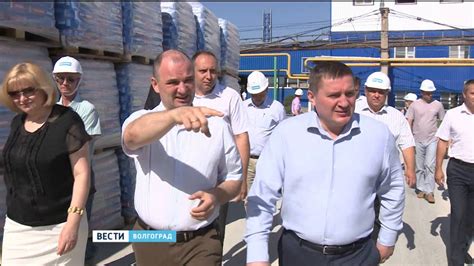 5 августа 2015 Завод "ВОЛМА-Волгоград" посетил Губернатор Волгоградской ...