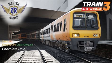 Chocolate Train Birmingham Cross City Line Class 323 Train Sim World 3 Youtube