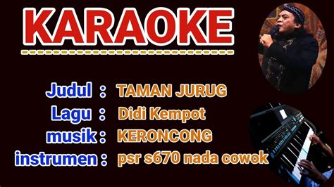 Taman Jurug Karaoke Keroncong Didi Kempot Youtube