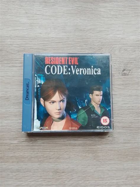 RESIDENT EVIL CODE Veronica SEGA Dreamcast PAL 17 99 PicClick UK