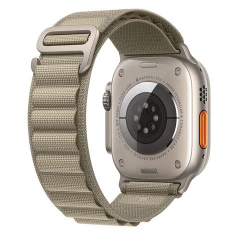 Apple Watch Ultra 2 Gpscellular 49mm Titanium Case W Olive Alpine Loop M Mrey3zpa Mwave