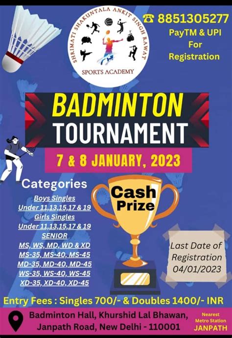 Badminton Tournament In Delhi 2025 - Angela Hudson