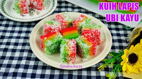 Kuih Lapis Ubi Kayu Paling Sedap Dan Mudah Resepi Kuih Talam Ubi Kayu