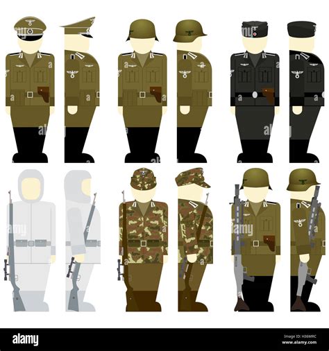 L Uniforme Et Les Armes Des Soldats Et Officiers De La Wehrmacht