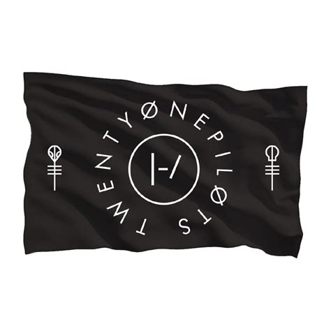 Clique Circle Flag Official Twenty One Pilots Store Twenty One Pilots Flag Twenty One