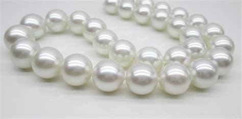 Huge 17 11 12mm Natural South Sea Genuine White Round Pearl Necklace