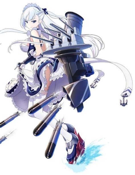 Revelan Nuevas Ilustraciones Para El Anime Del Juego Azur Lane