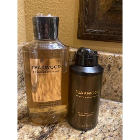 Bath Body Works Grooming Bath Body Works Teakwood Pc Set Poshmark