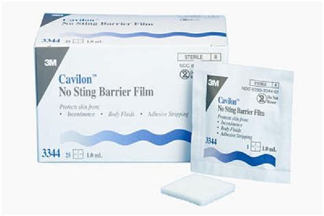 Buy Cavilon No Sting Barrier Film Wipe No Alcohol Sterile 3344