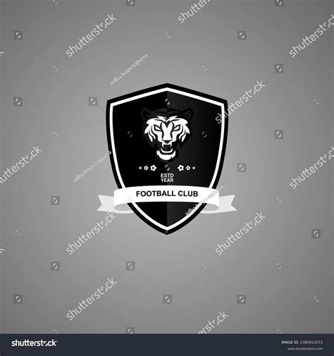 Football Club Logo Vector Template Design Stock Vector (Royalty Free ...