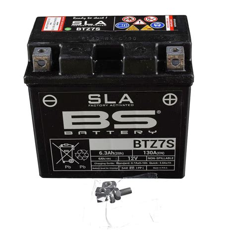 Batterie 12V 6AH YTZ7S BS GEL BS Honda CBR 1000 RR R Fireblade ABS SC82