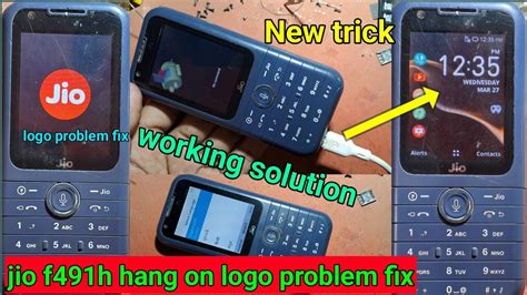 Jio F491h Hang On Logo Problem Fix 100 Jio Phone Prime Hard Reset