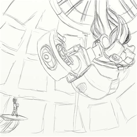 Portal Sketch By Xjrgayx On Deviantart