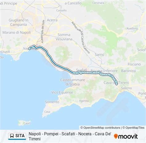 Sita Route Schedules Stops Maps Napoli Pompei Scafati