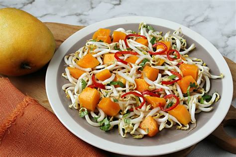 Mango Sprossen Salat Rezept