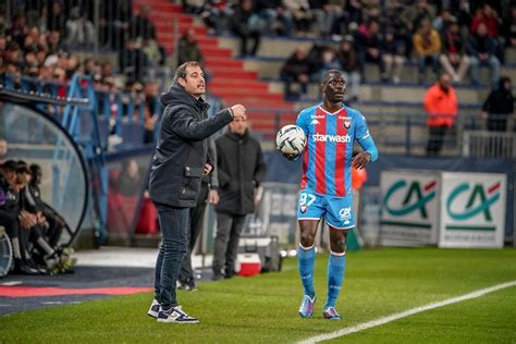 SM Caen Nicolas Seube Sur la globalité du match le nul aurait été