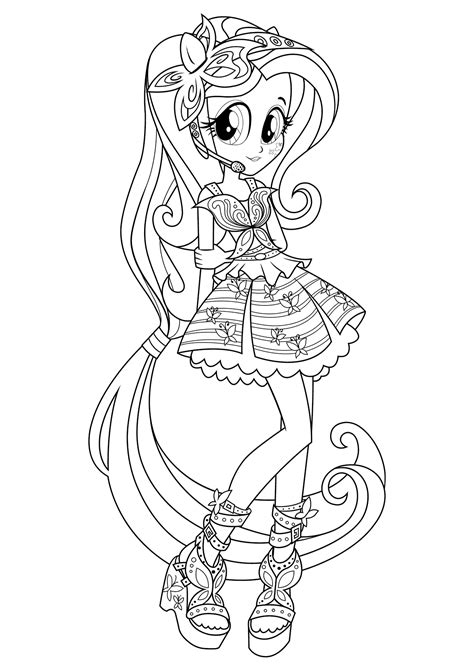 Mlp Equestria Girls Coloring Pages At GetColorings Free Printable