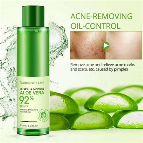 Horec Natural Face Toner Aloe Vera Gel Vc Essence Skin Care Hydrating