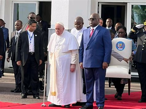 RDC le Pape François appelle à la paix et au pardon Congo Durable