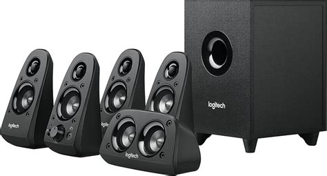 Logitech Z506 Surround Sound Speaker System 6 Speakers Complete Ships Fast