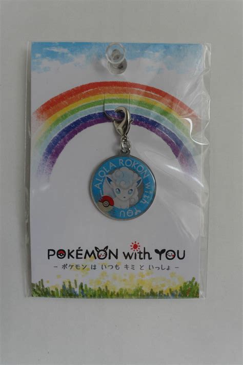 New Pokemon With You Japan Center Alola Rokon Alolan Vulpix Charm