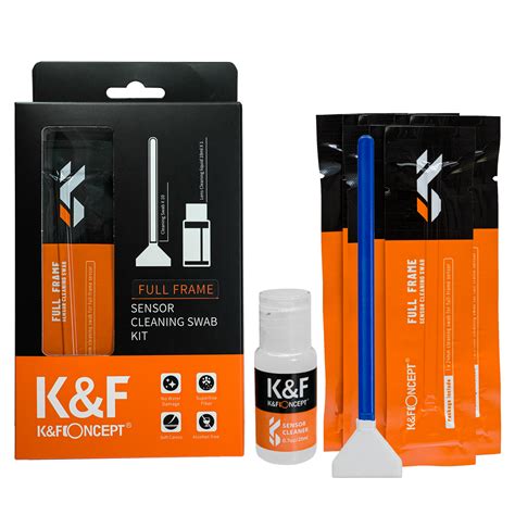 K F Pack Full Frame Sensor Cleaning Swabs With Cleaning Fluid Sku