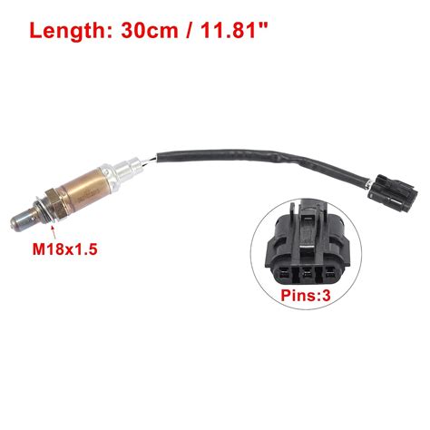 X AUTOHAUX Sensor de Oxígeno Aire Combustible Relación O2 Sensor de